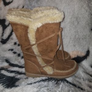 Tan boots- Like New